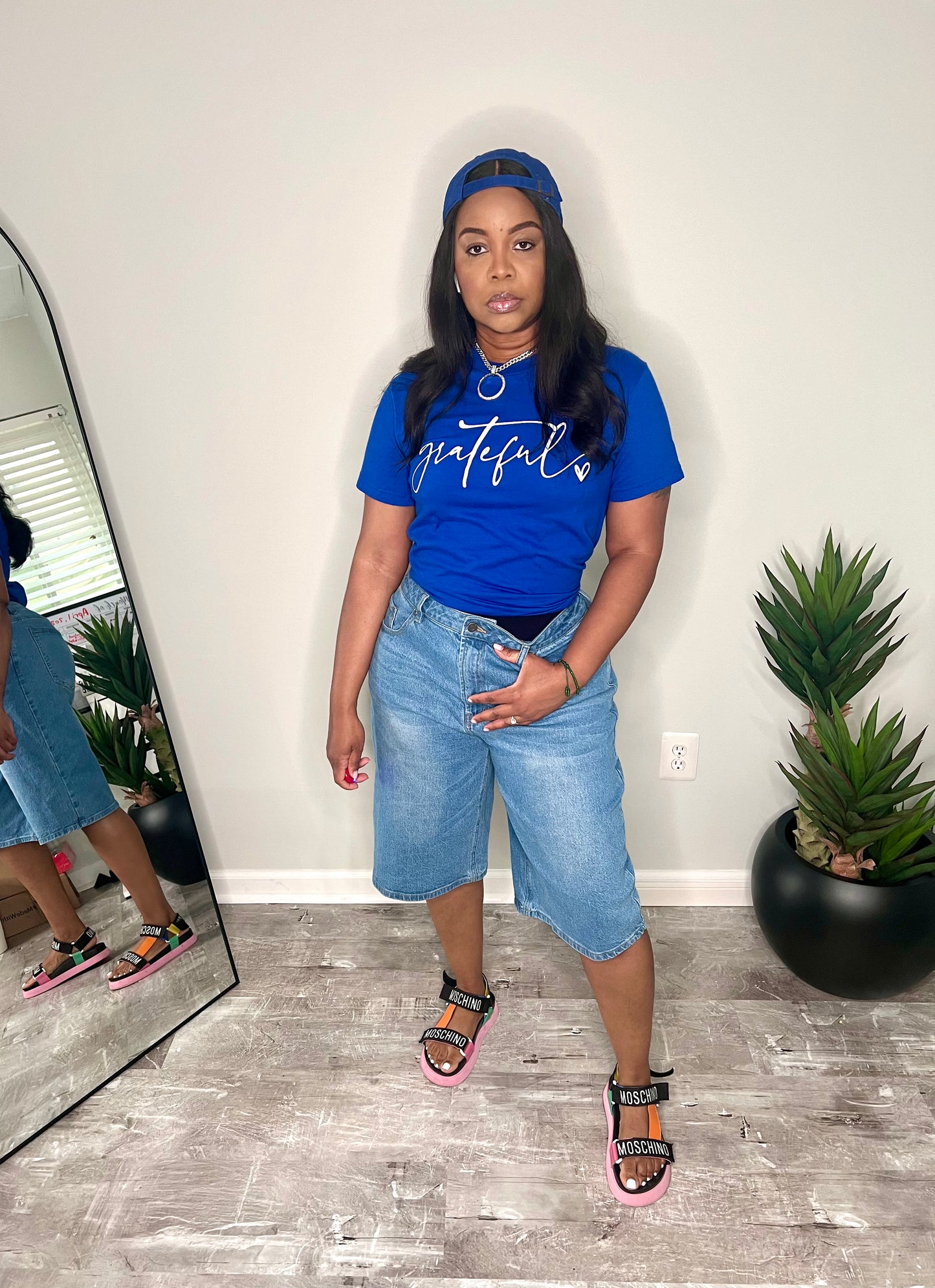 "Grateful" Crewneck T-shirt