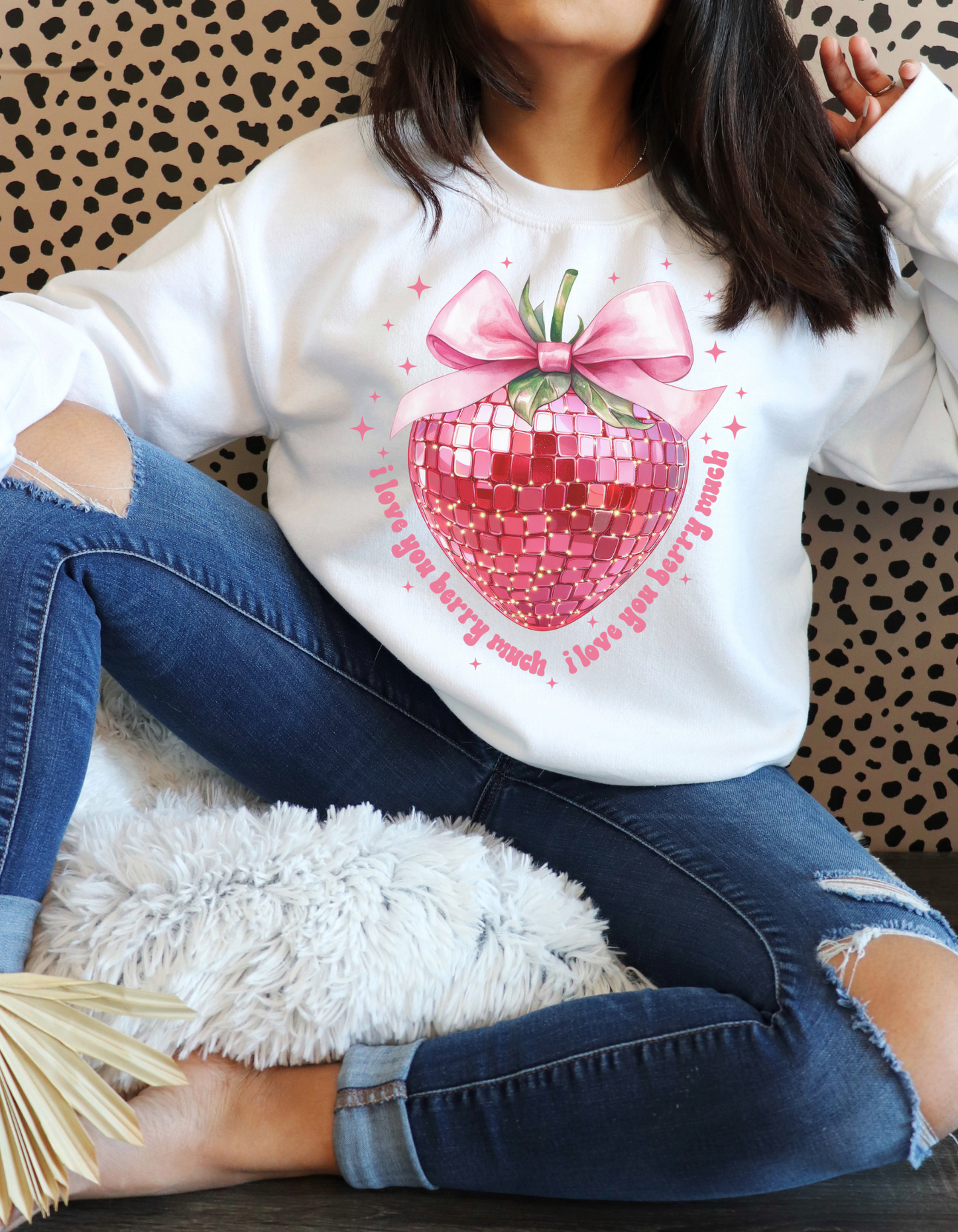 "Strawberry Love" DTF Transfer #031