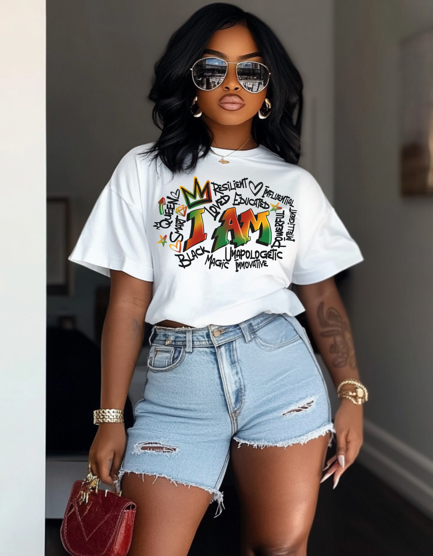 "I Am Black" T-shirt