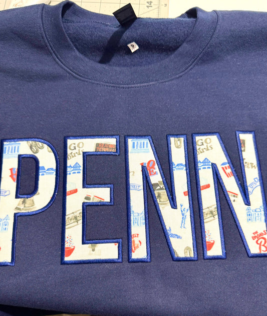 Philly Spirit Embroidery Sweatshirt