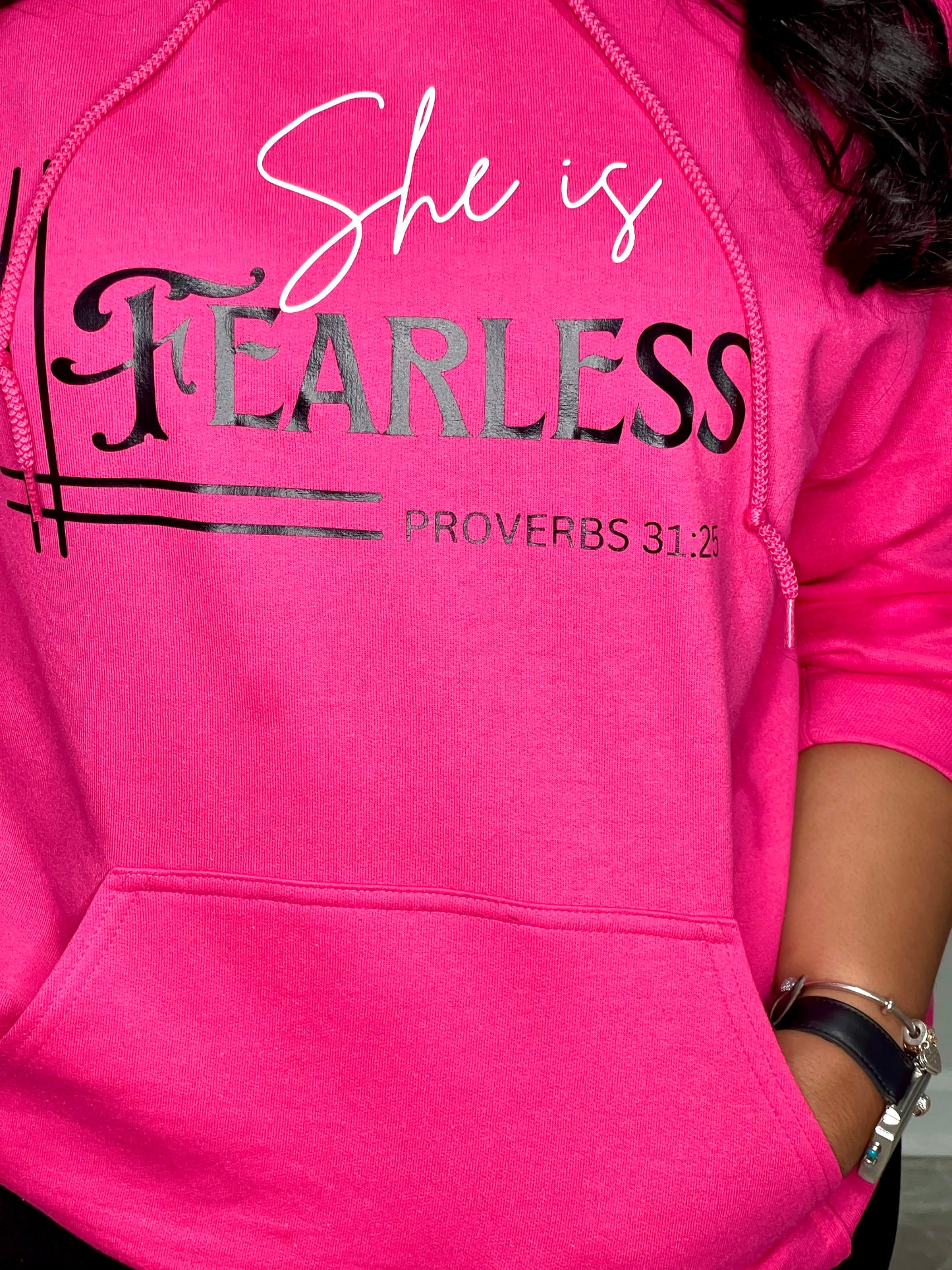 “She Is Fearless” Hoodie