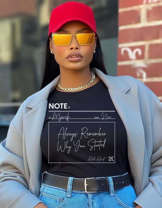 "N O T E" T-shirt