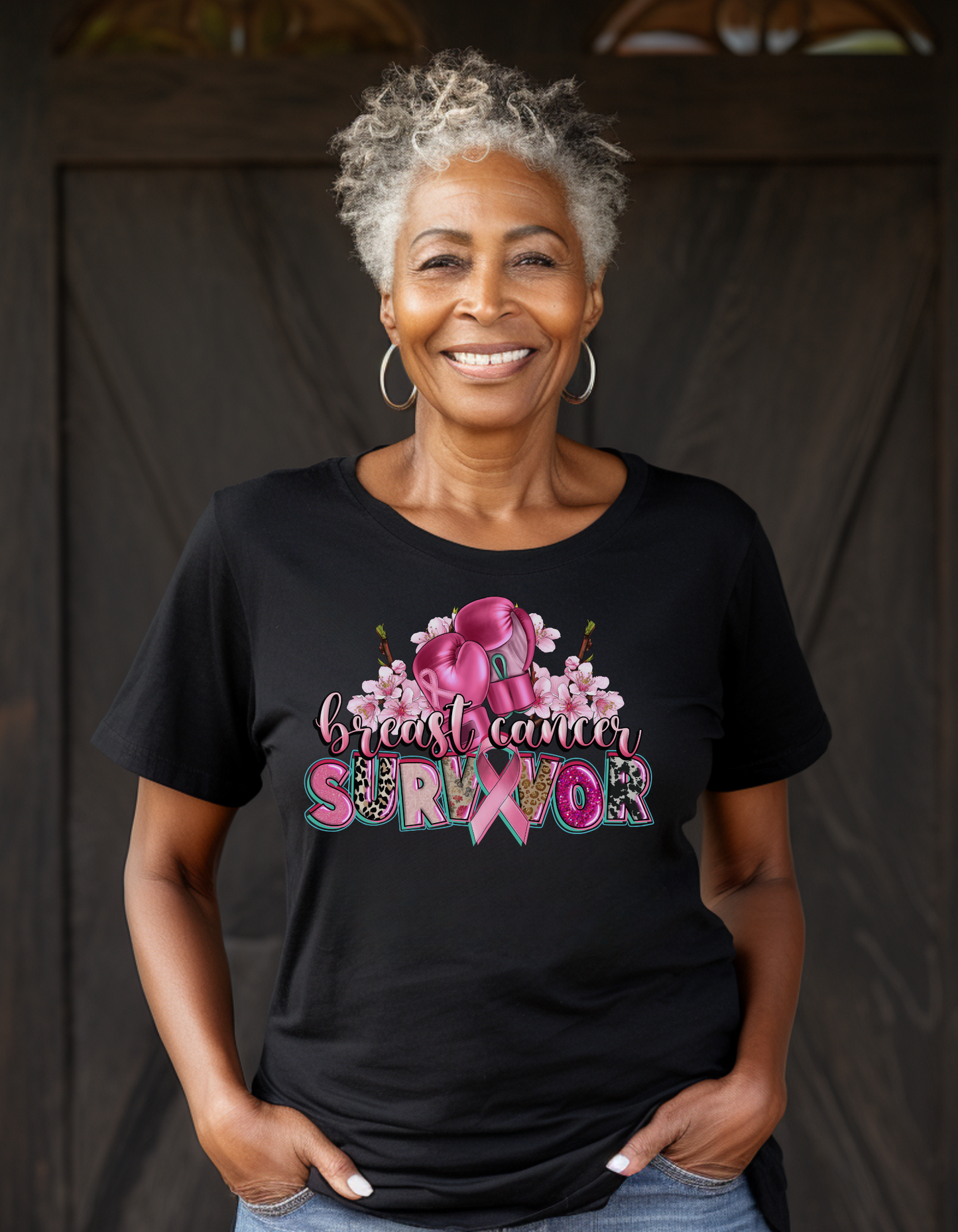 "Breast Cancer Survivor" T-shirts/Sweatshirts/Hoodies