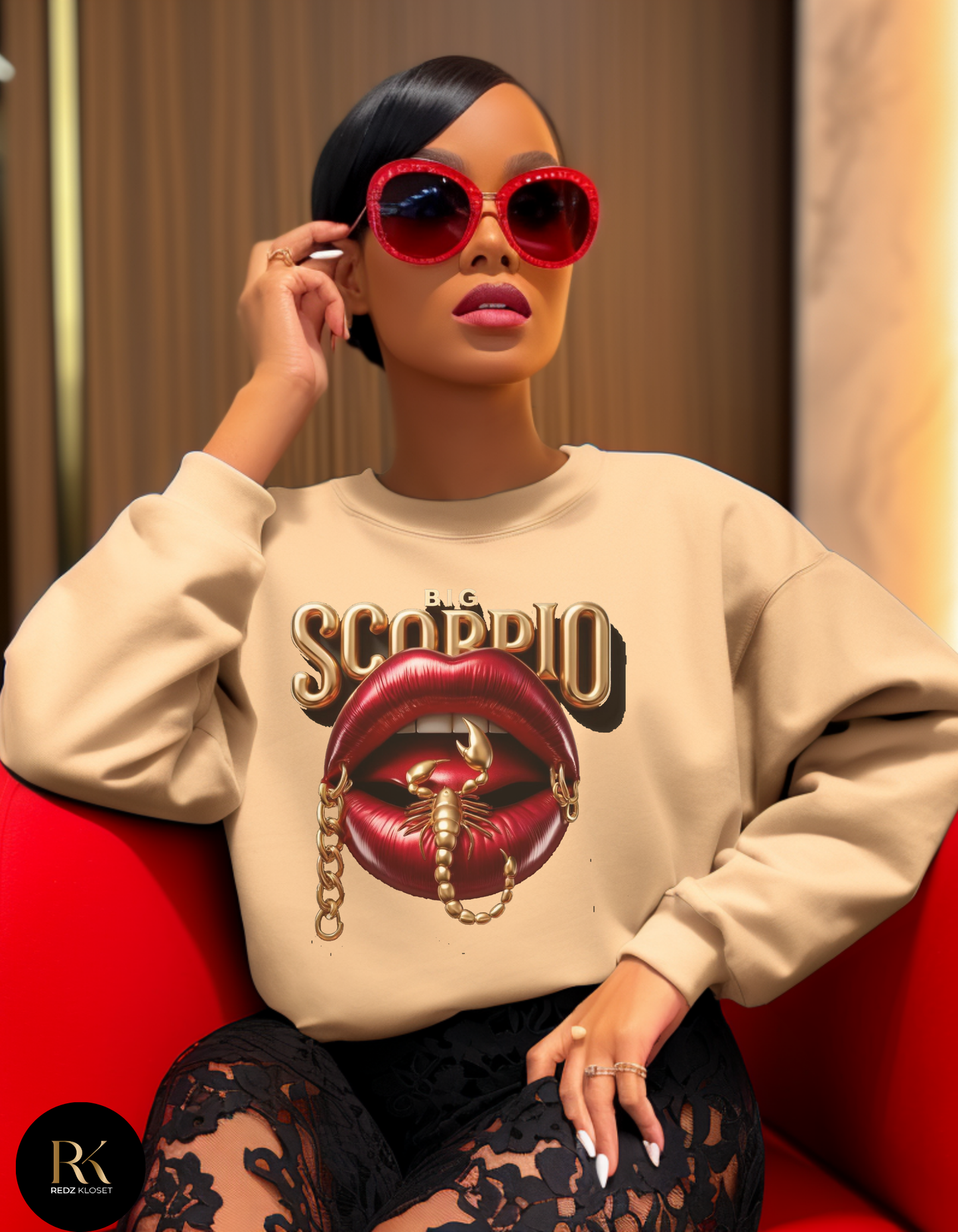 "Zodiac Lip" Sweatshirt